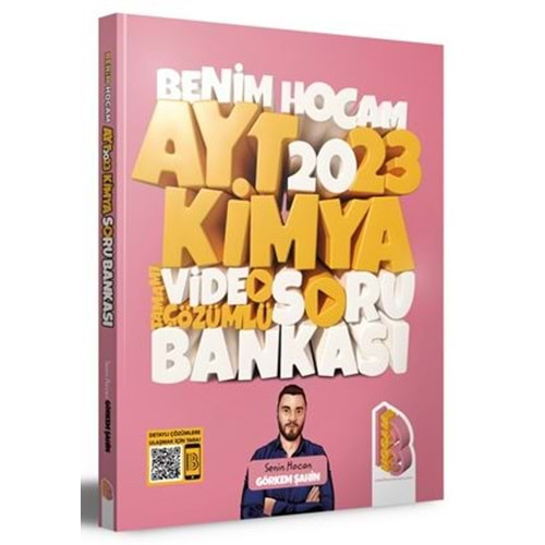 Benim Hocam AYT Kimya Video Destekli Soru Bankası 2024