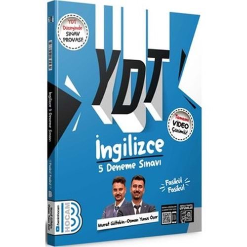 Benim Hocam YDT İnglizce Deneme Sınavı