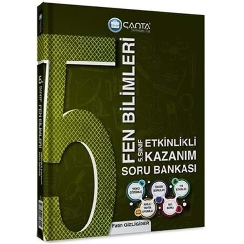 Çanta Zaman Ayarlı 5. Sınıf Fen Bilimleri Kazanım Soru Bankası 2023