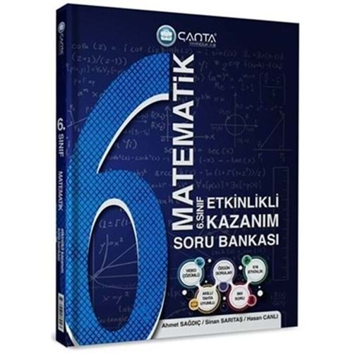 Çanta Zaman Ayarlı 6. Sınıf Matematik Kazanım Soru Bankası 2023