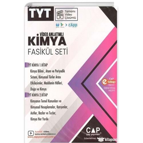 Çap Tyt Kimya Fasikül Seti