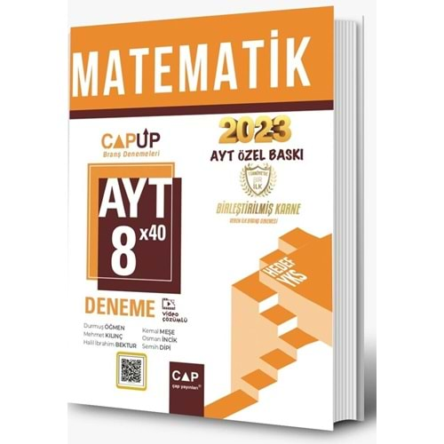 Çap Yayınları YYT Matematik 8 x 40 Up Deneme