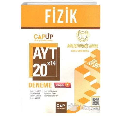 Çap Ayt Denemeleri Fizik