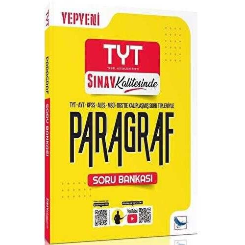 Sınav Yayınları Sınav Kalitesinde TYT AYT KPSS ALES MSÜ DGS Paragraf Soru Bankası