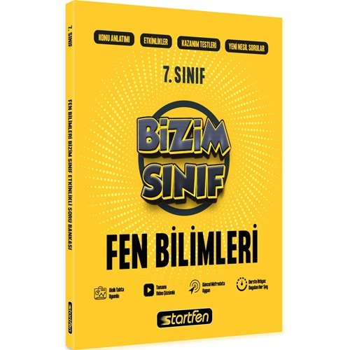 Startfen 7. Sınıf Fen Bilimleri Bizim Sınıf