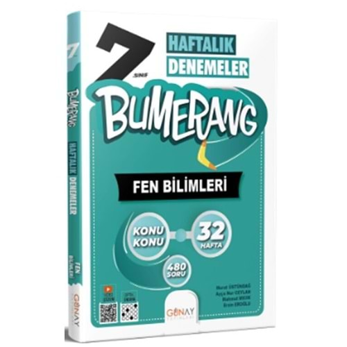 Günay Bumerang 7. Sınıf Fen Bilimleri Haftalık Denemeler