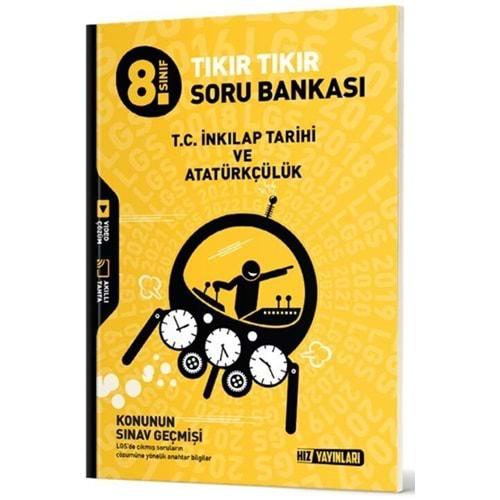 HızTıkır Tıkır 8. Sınıf LGS T.C İnkılap Tarihi ve Atatürkçülük Soru Bankası