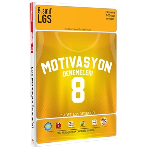 Tonguç 8. Sınıf Motivasyon Denemeleri 4 lü