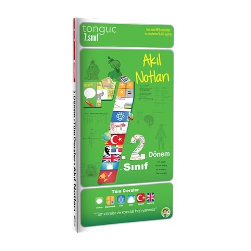 Tonguç Akıl Notları 7. Sınıf 2. Dönem