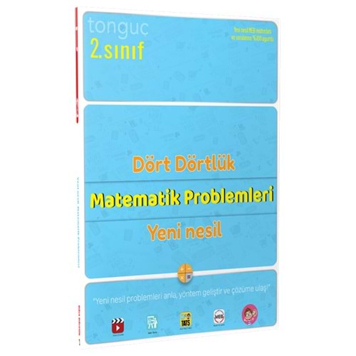 Tonguç 2. Sınıf Dört Dörtlük Matematik Problemleri ( Yeni Nesil )