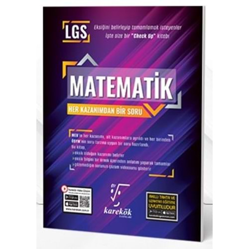 8. Sınıf LGS Matematik Her Kazanım Bir Soru