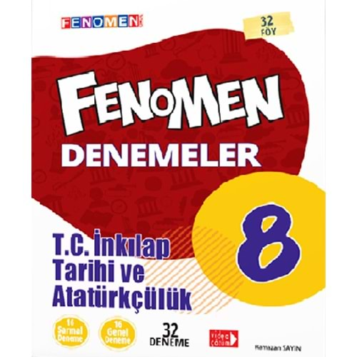 Gama Fenomen 8. Sınıf LGS T.C İnkılap TArihi Denemeleri 32 li