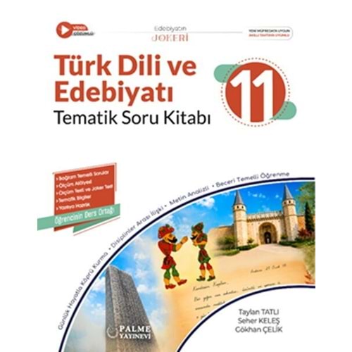Palme Yayınları 11. Sınıf Türk Dili ve Edebiyatı Joker Tematik Soru Kitabı