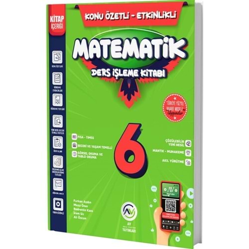 Av Yayınları 6. Sınıf Matematik Ders İşleme Kitabı