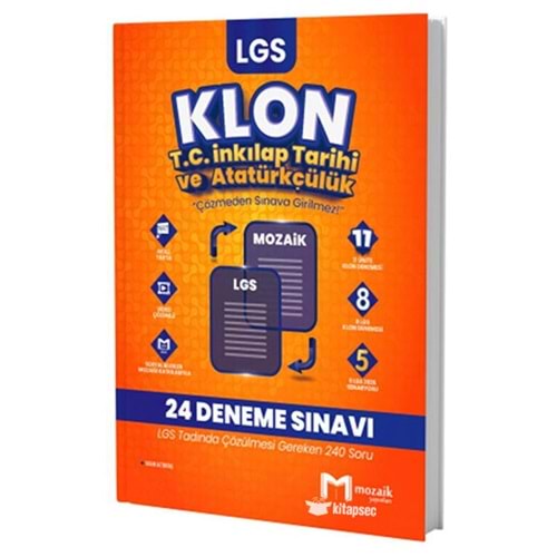 Mozaik KLON 8. Sınıf İnkılap Deneme