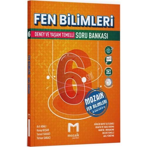 Mozaik Yayınları 6. Sınıf Fen bilimleri Soru Bankası