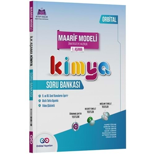 Orbital Yayınları Kimya Maarif Model 1. Aşama Soru Bankası