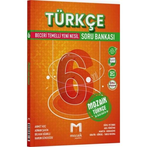 Mozaik Yayınları 6. Sınıf Türkçe Soru Bankası