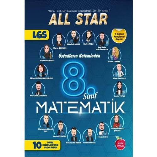 Newton Yayınları Newton Yayınları 8.Sınıf Matematik 1.Dönem 10 Süreç Değerlendirme Denemesi Üstatların Kaleminden