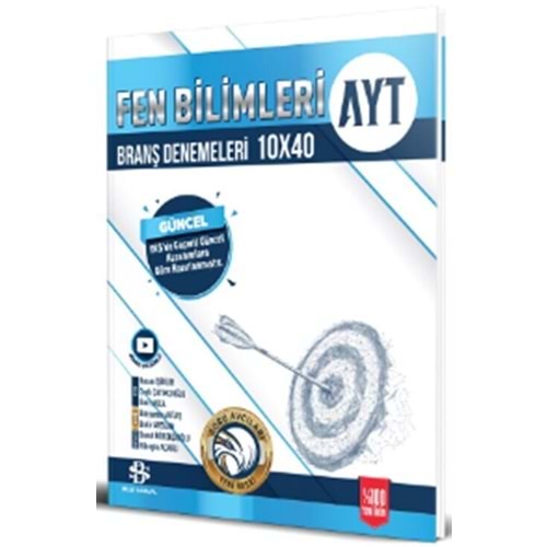 Bilgi Sarmal AYT Fen Bilimleri 10 x 40 Branş Denemeleri