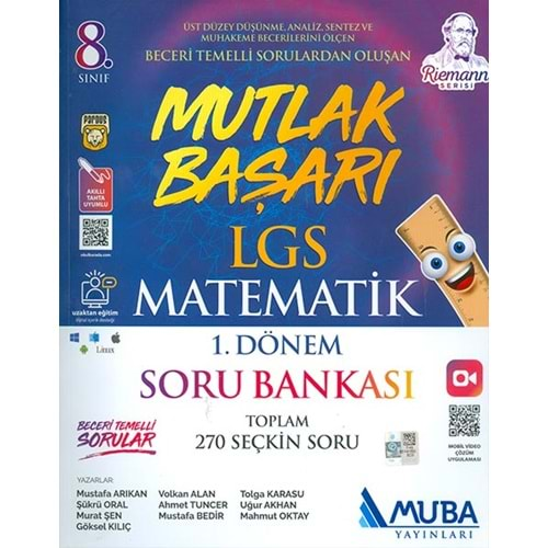 MUBA MUTLAK BAŞARI 8. SINIF ZOR MATEMATİK 1. DÖNEM