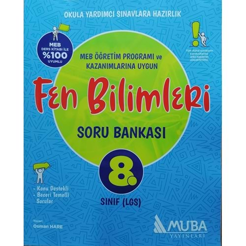 Muba 8. Sınıf Fen Bilimleri Soru Bankası