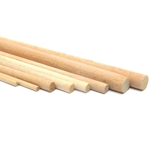 Maket Çıtası 99cmX8mm yuvarlak