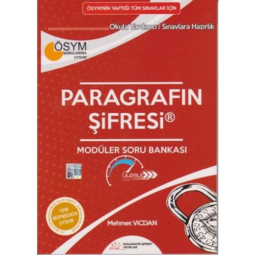 Paragrafın Şifresi Yayınları Modüler Soru Bankası Mehmet Vicdan
