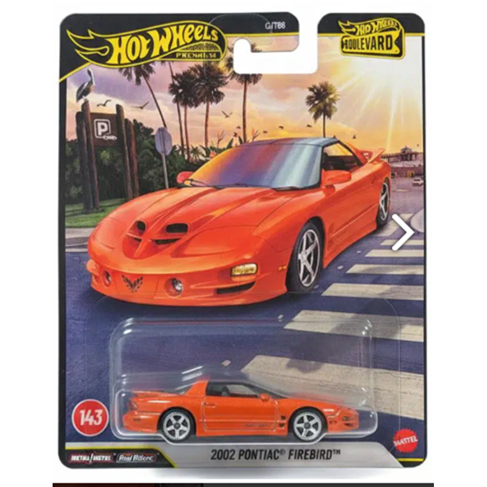 Hot Wheels Premium Boulevard 2002 Pontiac Firebird JHW17