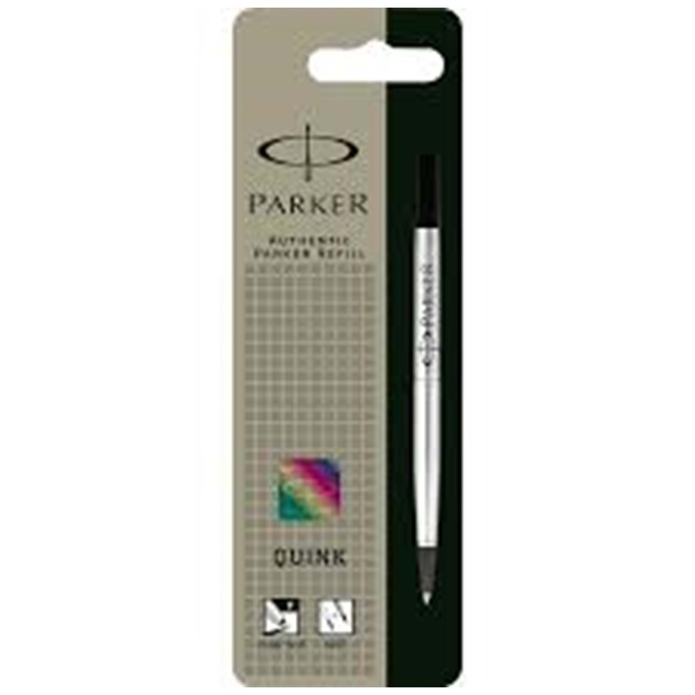 Parker Quink Rollerball Pen Refill Fine Black - f 0.5