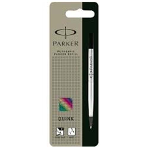 Parker Quink Rollerball Pen Refill Fine Black - f 0.5