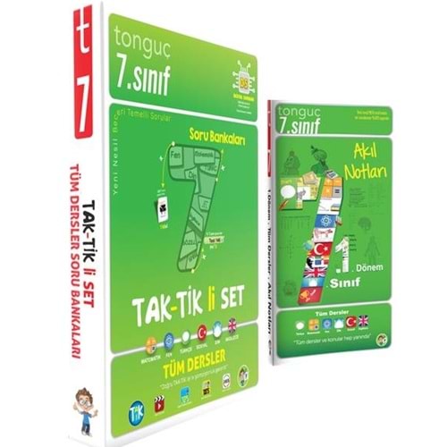 Tonguç Taktikli 7. Sınıf Tüm Dersler Set ve Akıl Notları