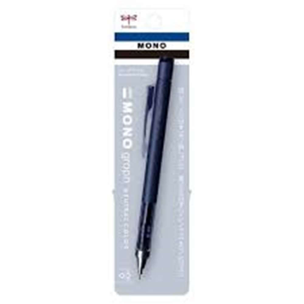 Tombow Monograph 0,5 Mekanik Kurşun Kalem Versatil Lacivert