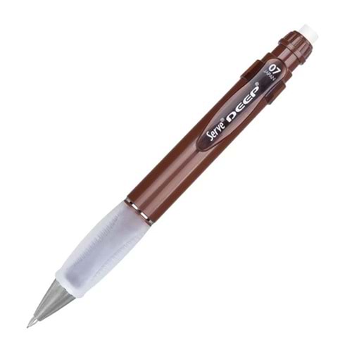 Serve Deep Mekanik Kurşun Kalem 0.7mm Kahverengi