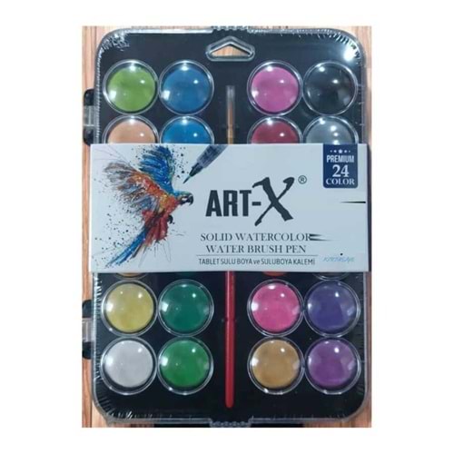 Art-X Premium Sulu Boya 24 Renk