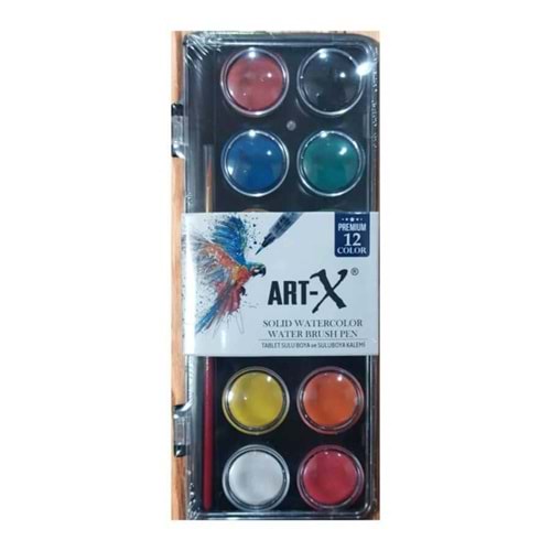Art-X Premium Sulu Boya 12 Renk
