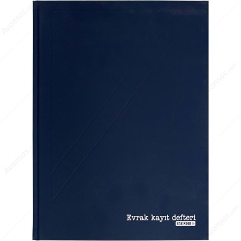 Özkan Cd010570 Evrak Kayit Defteri 96 Yaprak Ciltli