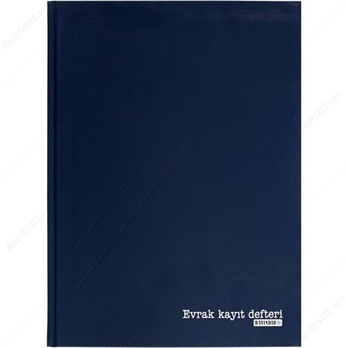 Özkan Cd010570 Evrak Kayit Defteri 96 Yaprak Ciltli