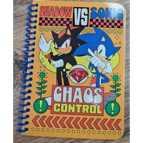 Keskin Color Shadow VS Sonic A6 80 Yaprak Çizgili Metalize Bloknot