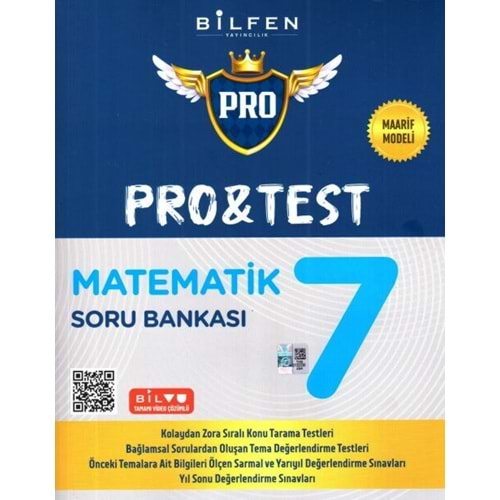 Bilfen Yayıncılık 7. Sınıf Matematik ProTest Soru Bankası