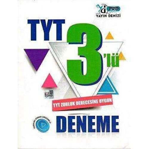 TYT PRO DENEME 3 LÜ - 2021