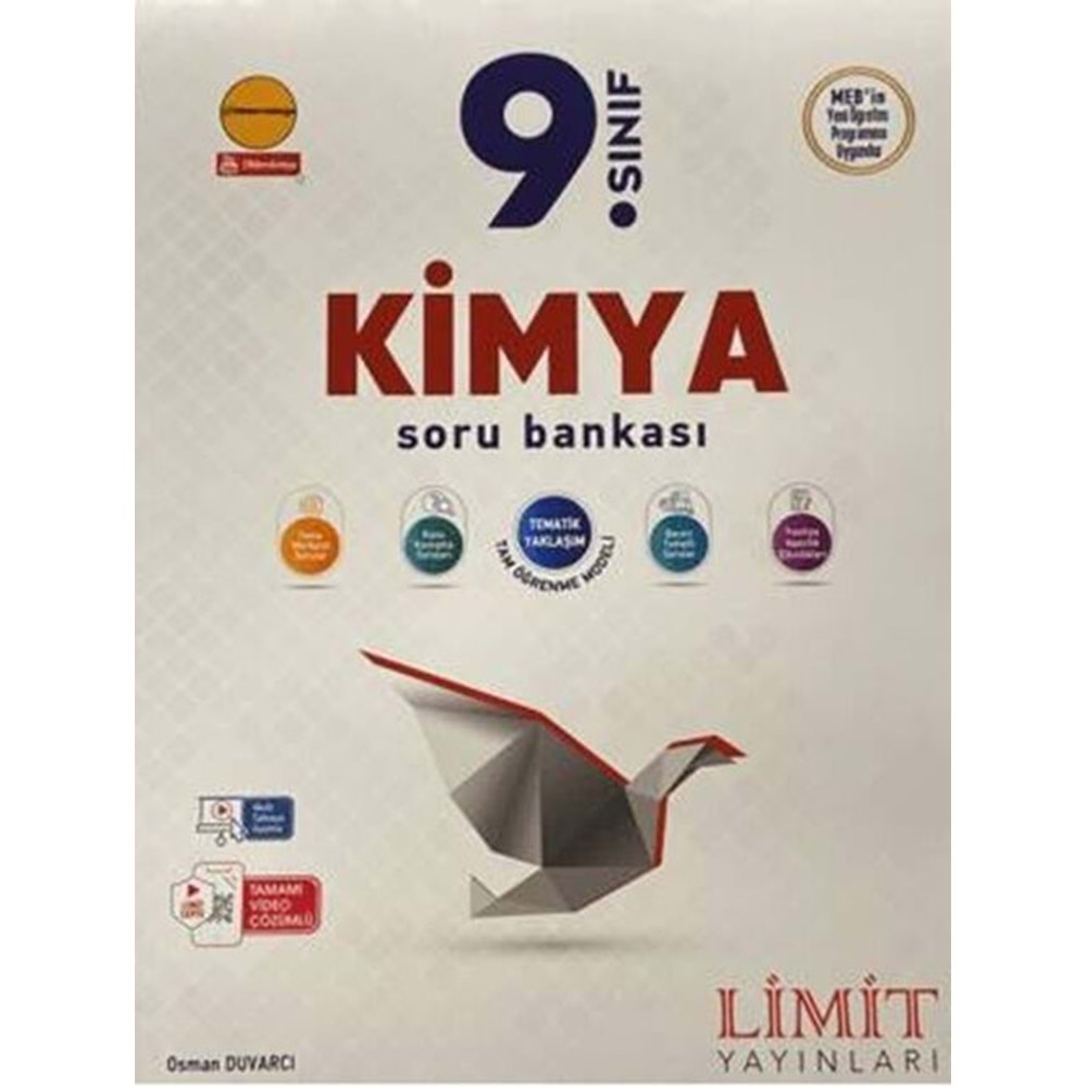 Limit Yayınları 9. Sınıf Kimya Soru Bankası