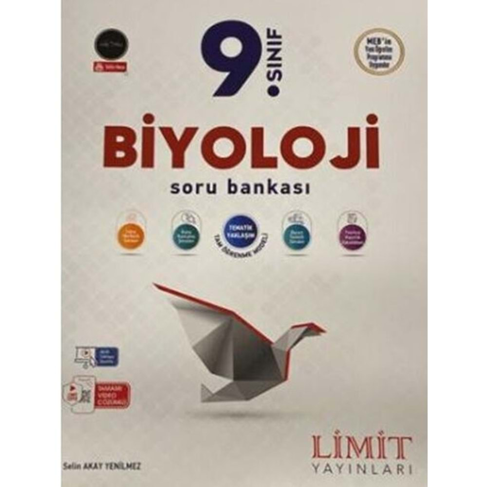 Limit Yayınları 9. Sınıf Biyoloji Soru Bankası