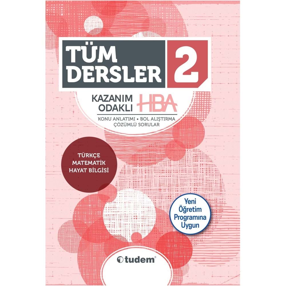TUDEM TÜM DERSLER HBA 2. SINIF