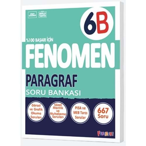 Fenomen 6. Sınıf Paragraf Soru Bankası