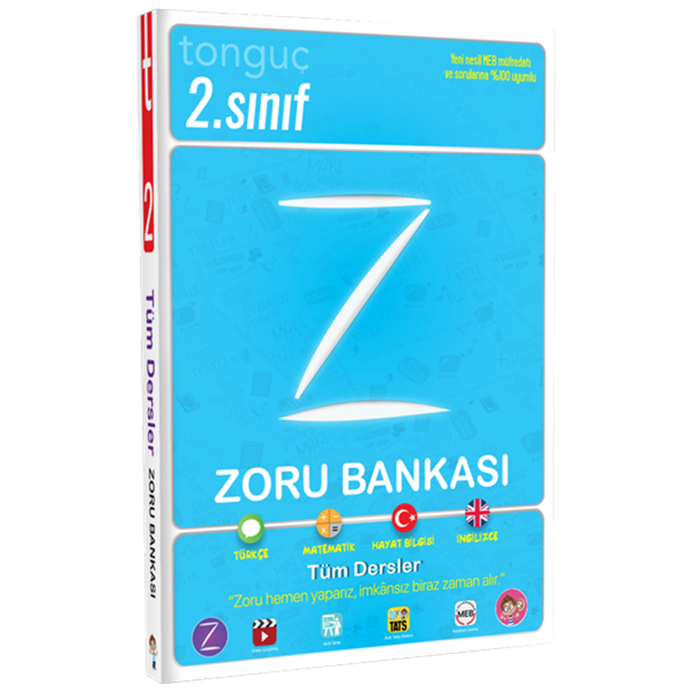 Tonguç 2. Sınıf Tüm Dersler Zoru Bankası