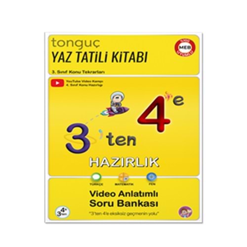 Tonguç 3 ten 4 e Hazırlık Kitabı