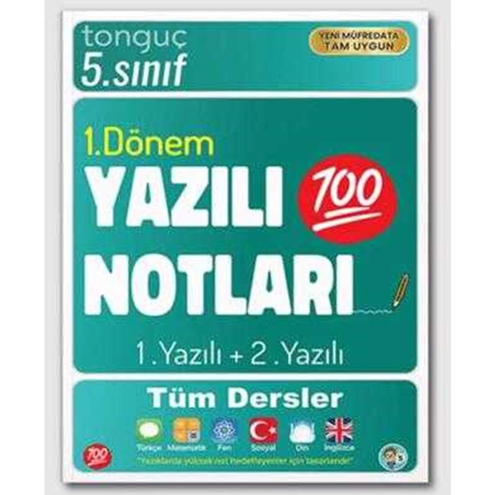 5. Sınıf Yazılı Notları 1. Dönem 1 ve 2. Yazılı