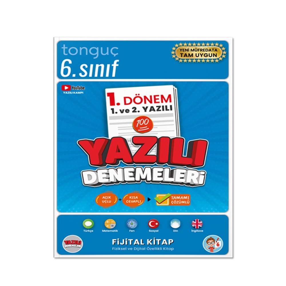 6. Sınıf Yazılı Denemeleri 1. Dönem 1 ve 2. Yazılı