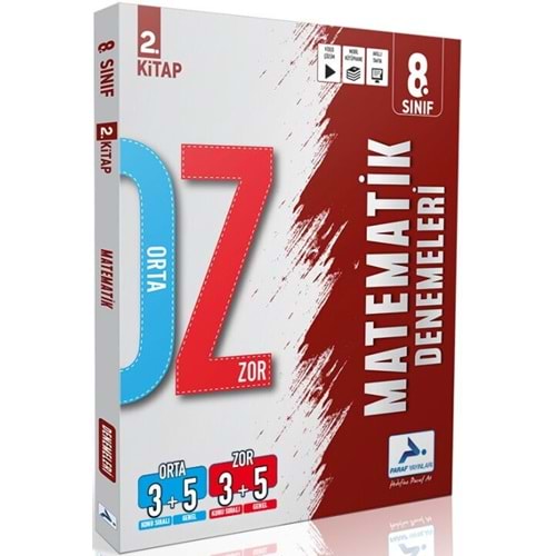 Paraf Yayınları 8. Sınıf Matematik Orta Zor Branş Deneme